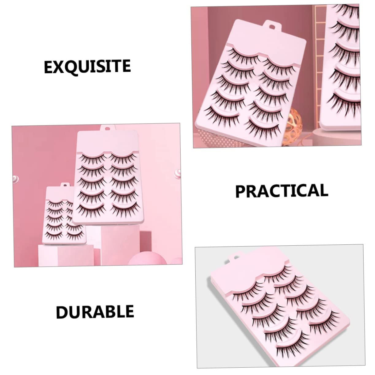 Вії Angoily 20 Paar Фальшиві Ресниці М'яке Світло Короткі Чорні Натуральні, фото №2 Вії Angoily 20 Paar Фальшиві Ресниці М'яке Світло Короткі Чорні Натуральні, фото №2