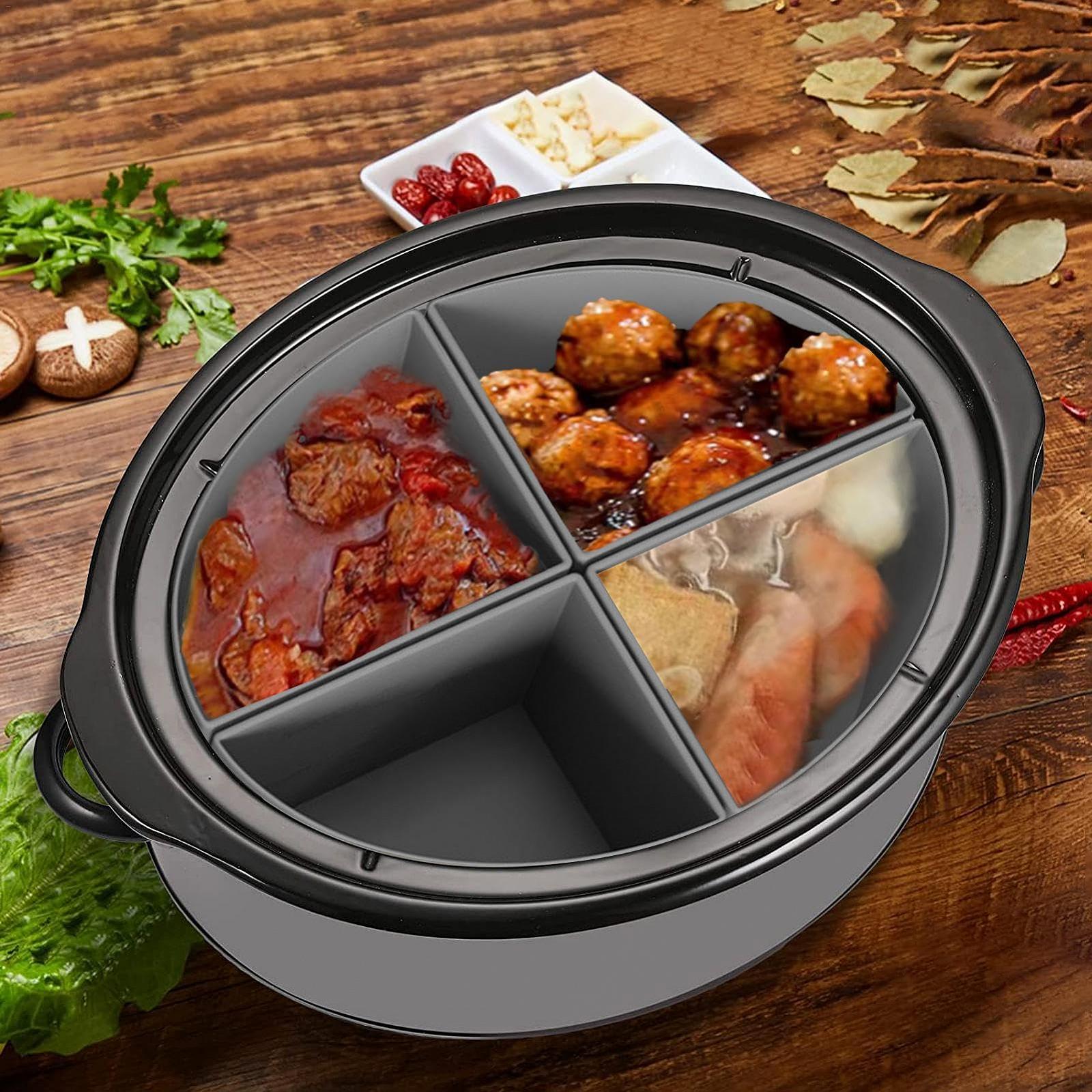Лайнери Silicone Slow Cooker Харчовий клас Розділювачі Багаторазові Антипідтікання, фото №4