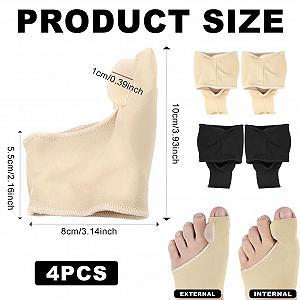 Коректор великого пальця стопи з гелевою подушечкою synthetic.ua - Фото 1