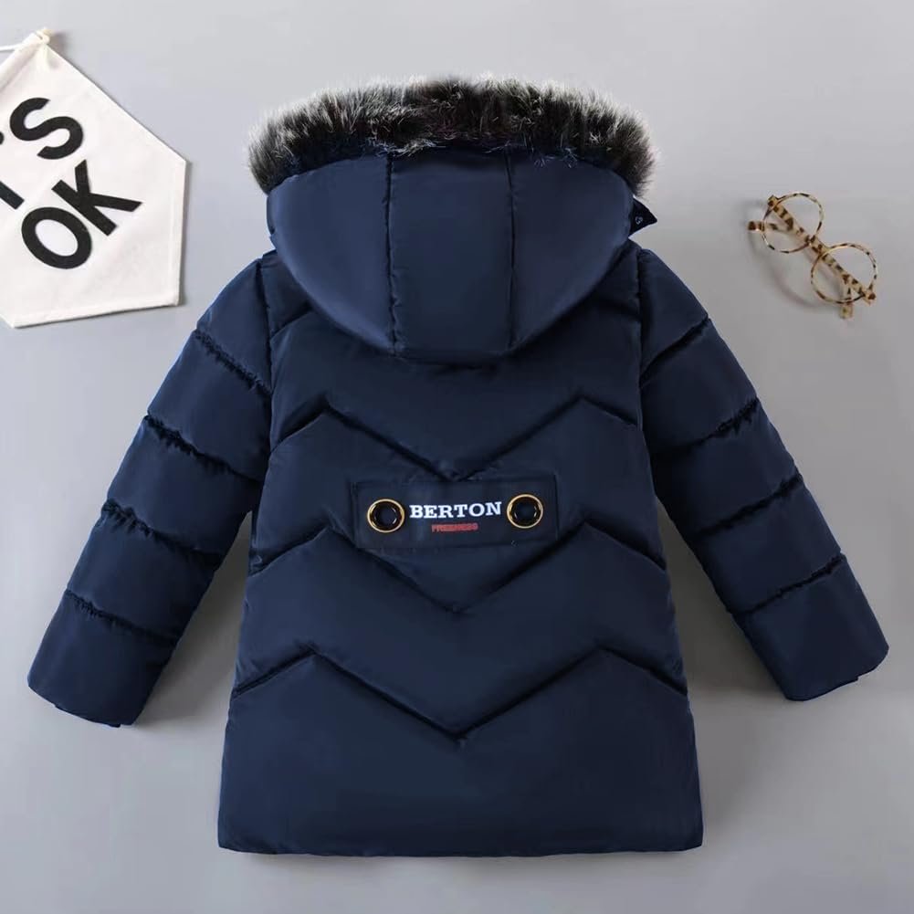 Зимова куртка L SERVER Дитяча для хлопчиків Флісова Товста Парка Вітрозахисна, фото №6 Зимова куртка L SERVER Дитяча для хлопчиків Флісова Товста Парка Вітрозахисна, фото №6