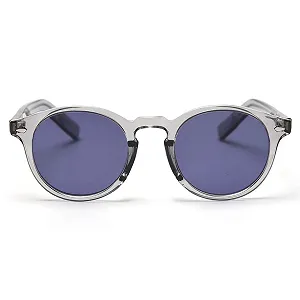 Круглі сонцезахисні окуляри Kachawoo Поляризовані UV400 Модні synthetic.ua - Фото 1