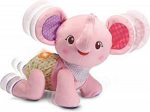 Ползающий слоник VTech 80-533254 Crawling with Me Elephant Розовый - Фото 1