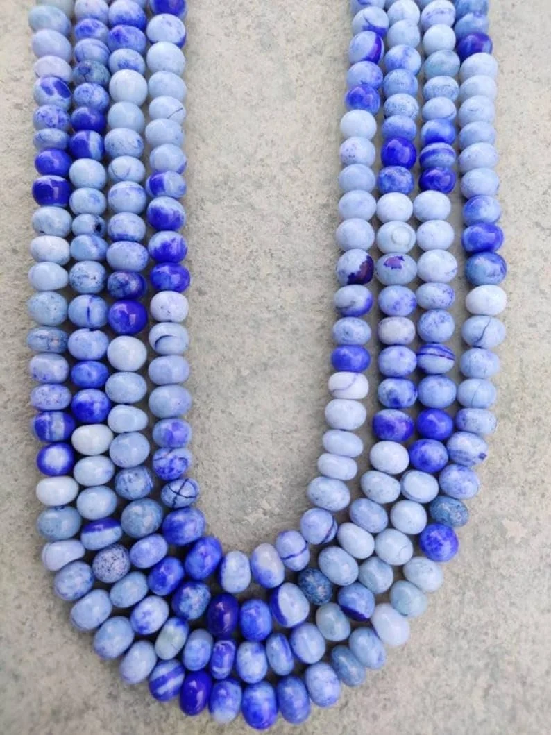 Бусины Опал Круглые Гладкие 8 мм, нить длиной 40 см бусины из драгоценных камней для ожерелья, браслета, фото №1