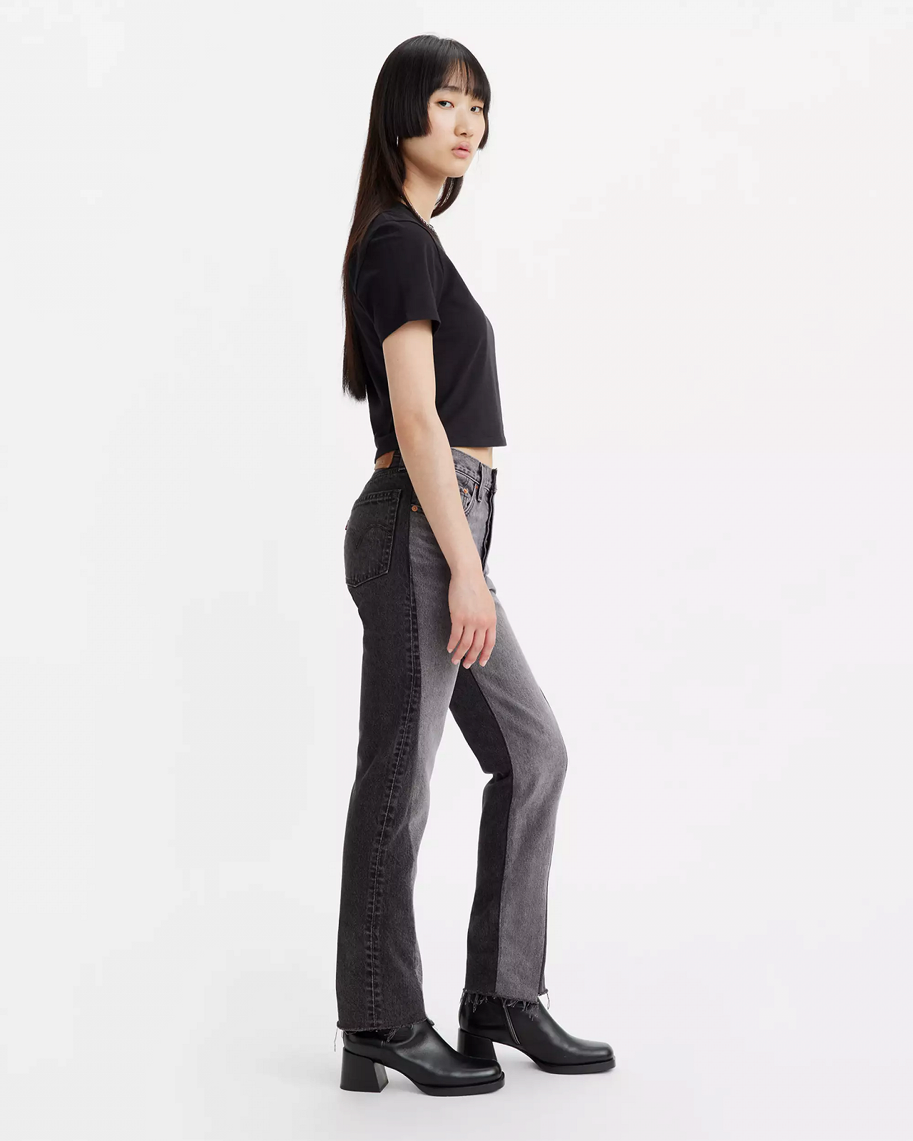 Женские джинсы Levis - 501 Jeans Spliced Parallel Universe - Womens - 25, фото №2