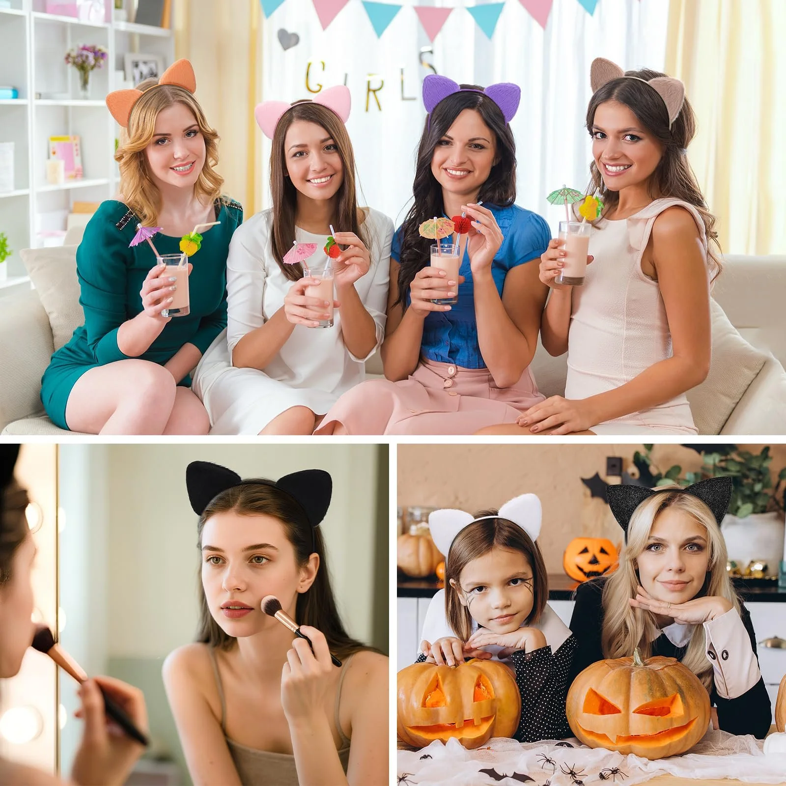 Обруч для волос Ушки котика, фото №6