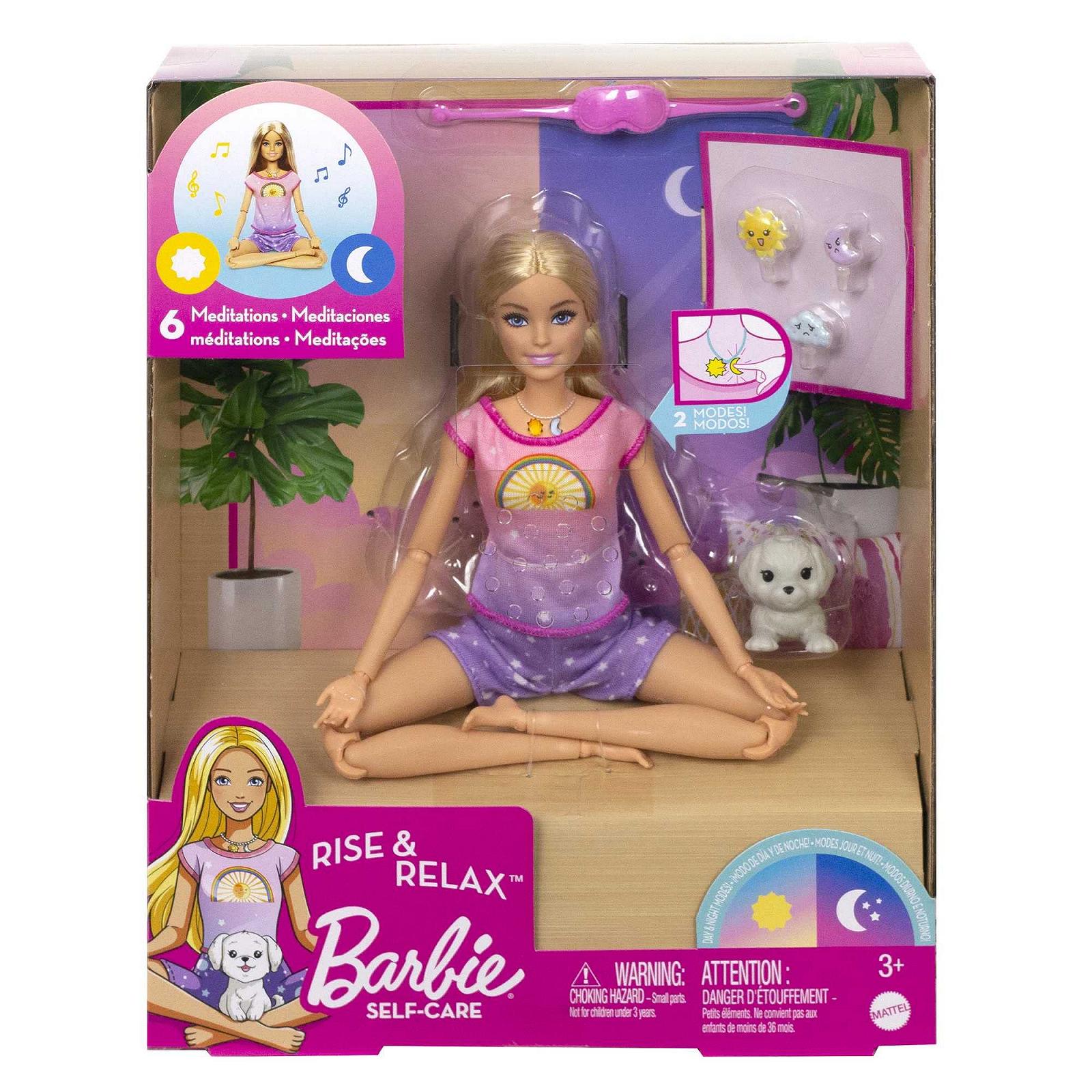Кукла Barbie Self-Care серия Rise and Relax блондинка, фото №6
