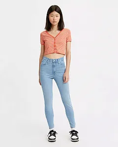Женские джинсы Levis - Mile High Super Skinny Ontario Ripper - 25 30 - Фото 1