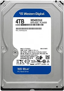 Внутрішній жорсткий диск 3.5" Western Digital Blue 4TB SATA III (WD40EZAX ) synthetic.ua - Фото 1