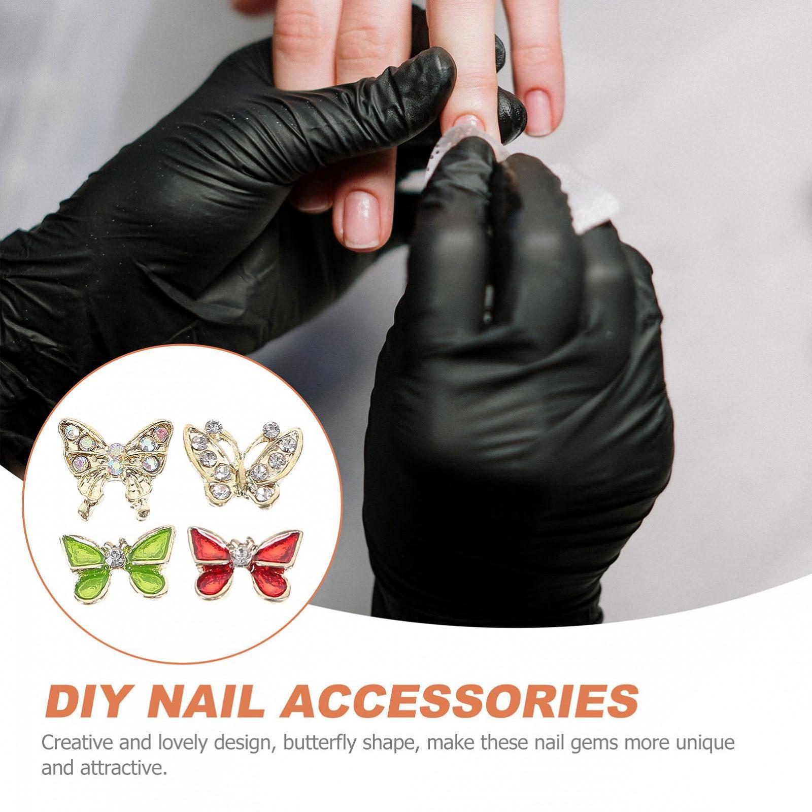 Підвіски для нігтів FRCOLOR дорогоцінні камені, фото №8