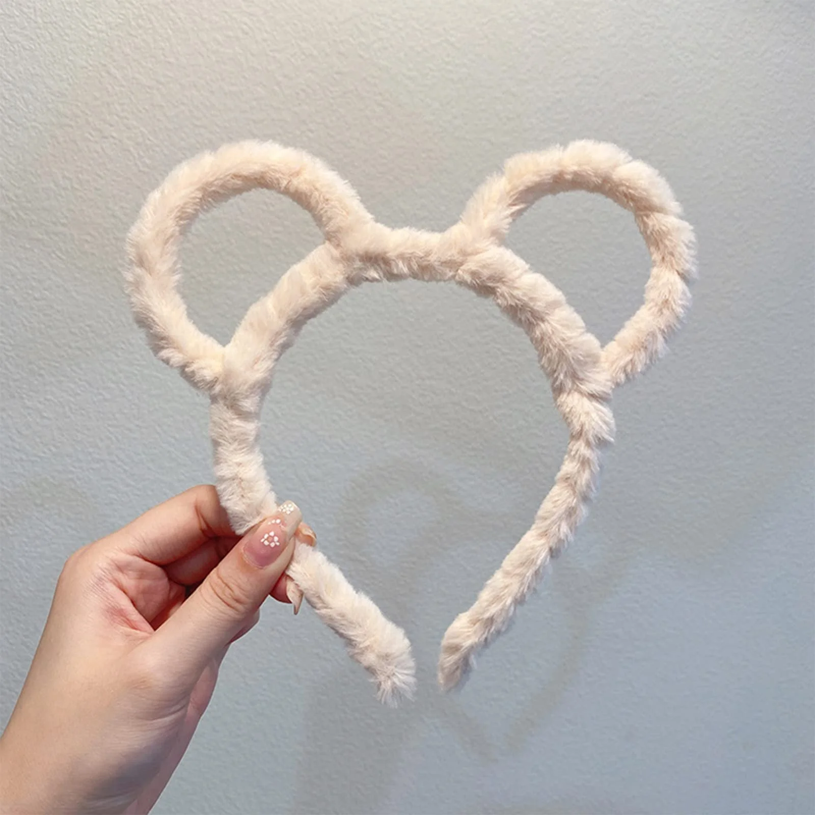 Плюшевий обруч для волосся Жіночий, фото №2