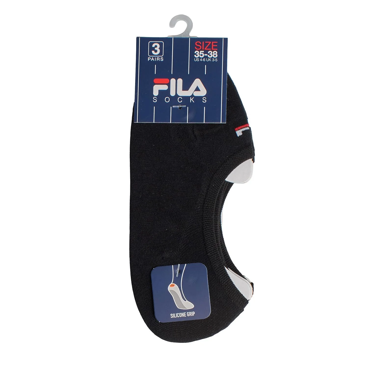 Шкарпетки Fila Pinkies F1252 невидимі для чоловіків та жінок, фото №3 Шкарпетки Fila Pinkies F1252 невидимі для чоловіків та жінок, фото №3