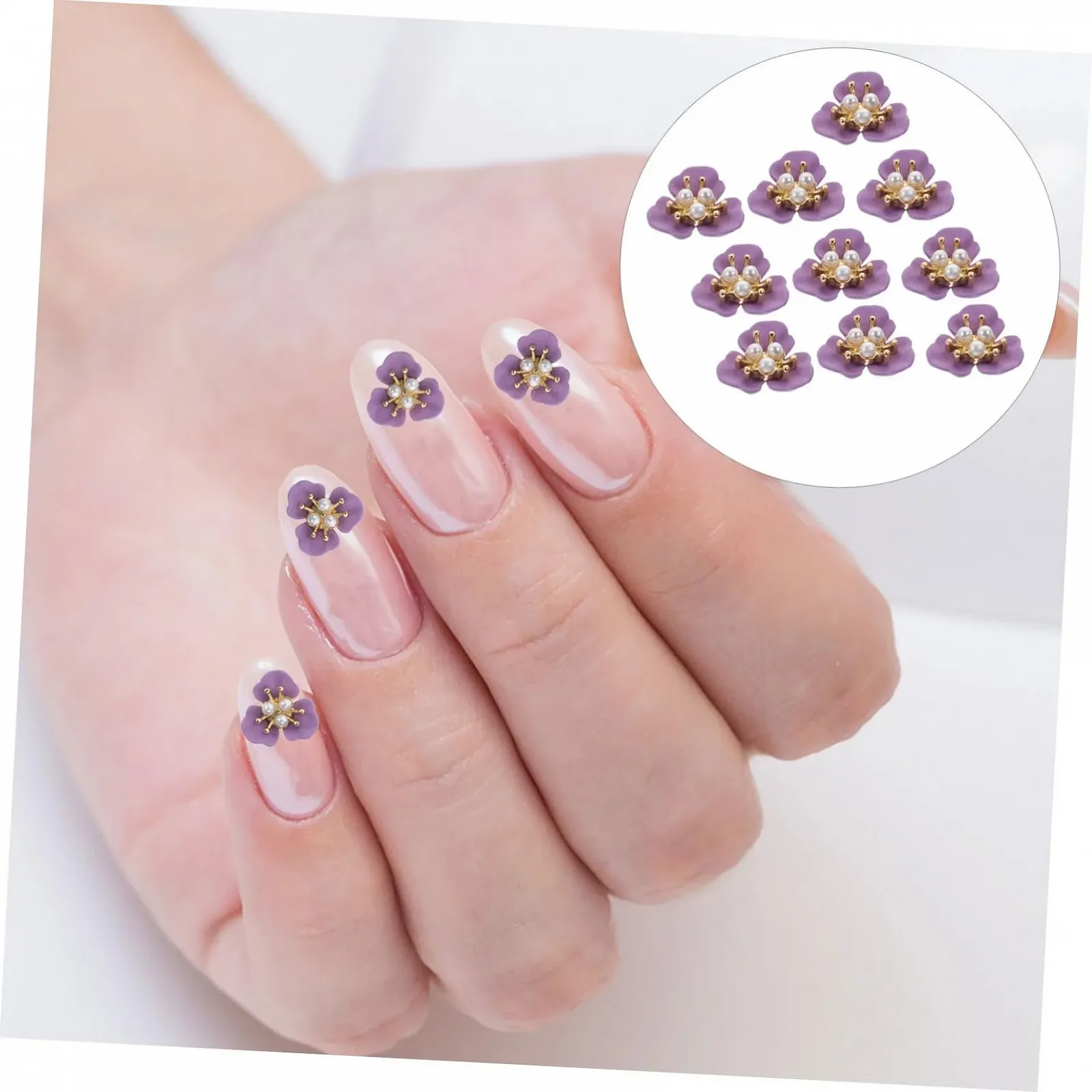 Перлини Housoutil стереоскопічні 10 шт. уп., фото №3