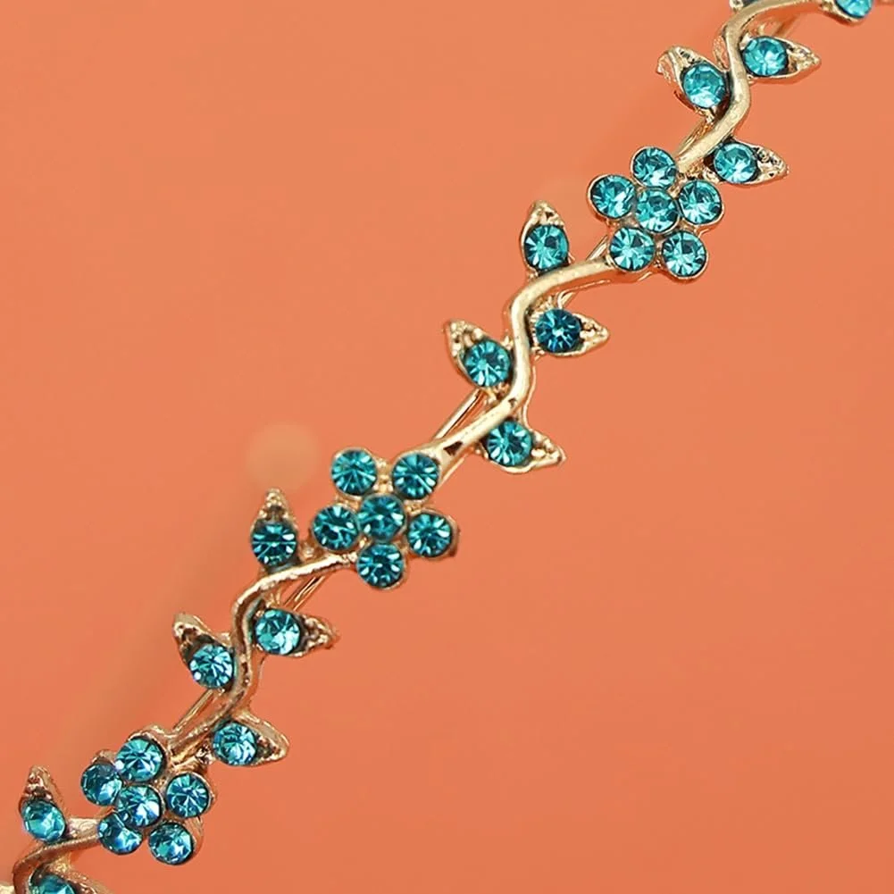 Обруч для волосся зі стразами, фото №5