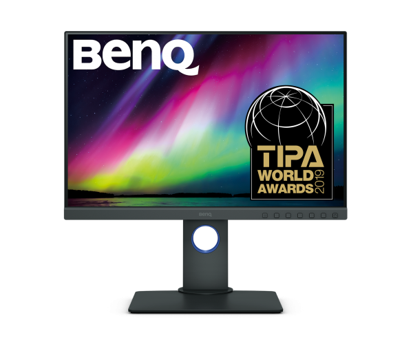 Монітор TFT 24.1" BenQ SW240 IPS 16:10, 99 Adobe RGB DVI-DL HDMI DP USB хаб Pivot сірий, фото №1