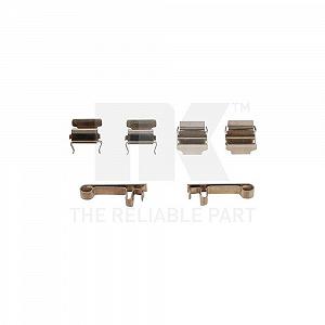 Комплект приладдя дискових гальмівних колодок NK 7951604 передня вісь - Фото 1