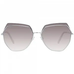 Солнцезащитные очки BALLY BY0076-D 61 Женские Серый, серебристый synthetic.ua - Фото 1