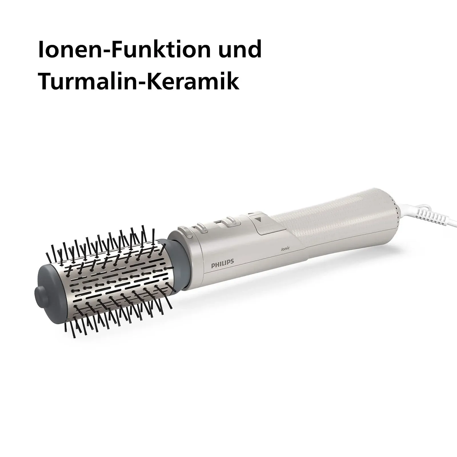 Фен-щетка Philips AirStyler Serie 7000 BHA710/00 с 2 насадками вращающаяся ионизация, фото №4 Фен-щетка Philips AirStyler Serie 7000 BHA710/00 с 2 насадками вращающаяся ионизация, фото №4