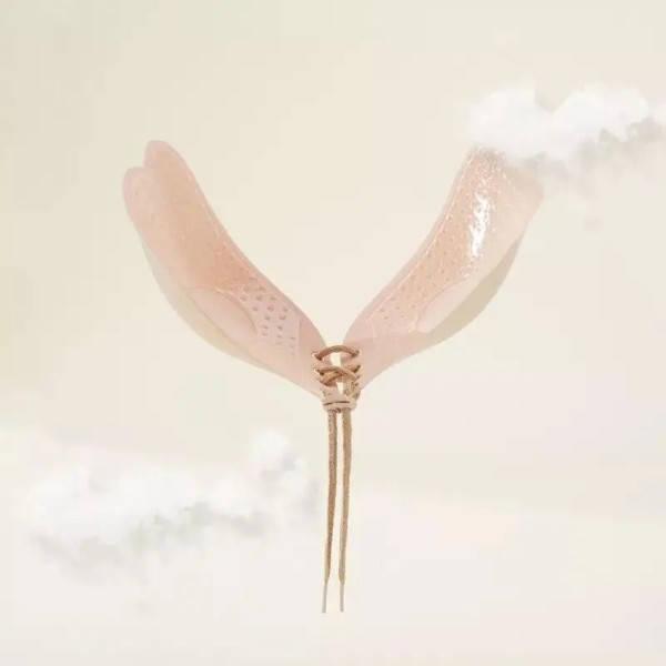 Невидимый бюстгальтер на клейкой основе Fly Bra Бежевый чашка А, фото №1