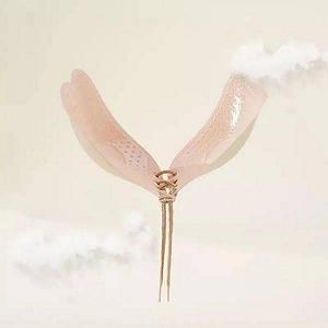 Невидимый бюстгальтер на клейкой основе Fly Bra Бежевый чашка А - Фото 1