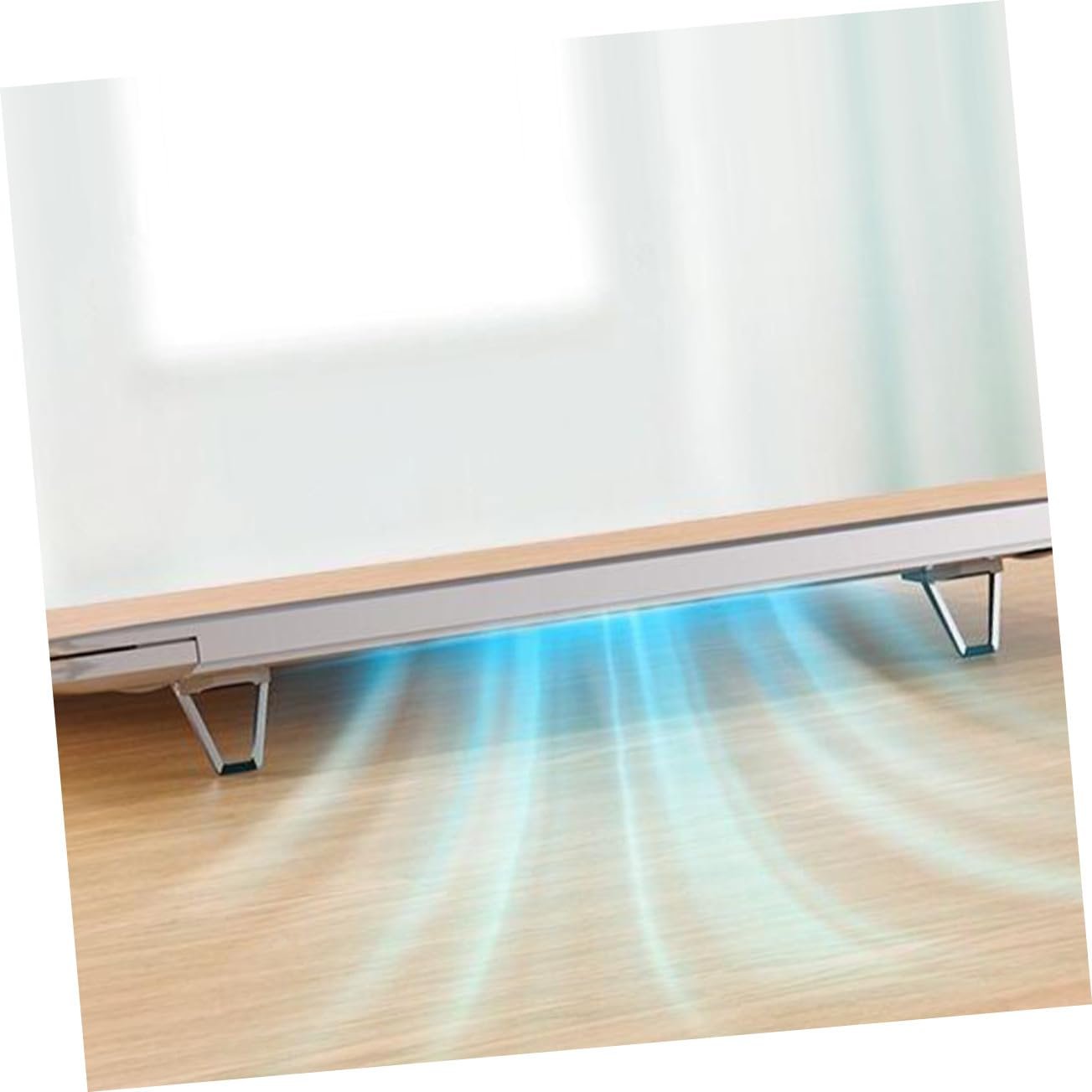 Підставка Sewroro, складана, для ноутбука, 4 шт., з цинкового сплаву, ергономічна, плавно регульована, для подорожей, офісу, комп'ютера, фото №6