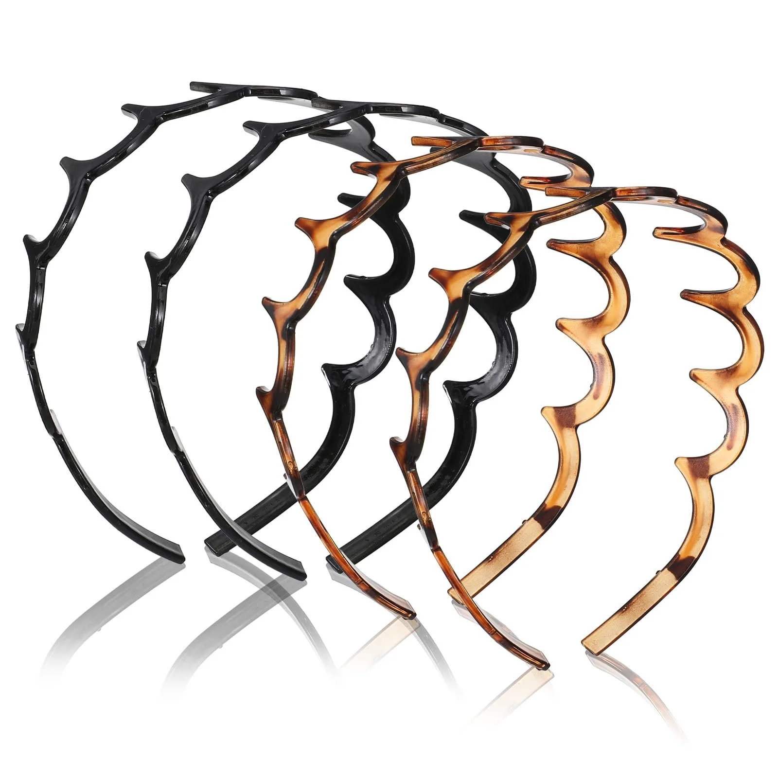 Обруч Zigzag Набір 4 шт. Без ковзання, для дівчат, фото №1