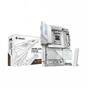 Купить Материнская плата GIGABYTE X870E AORUS PRO ICE - Фото 1 Материнская плата GIGABYTE X870E AORUS PRO ICE - Фото 1