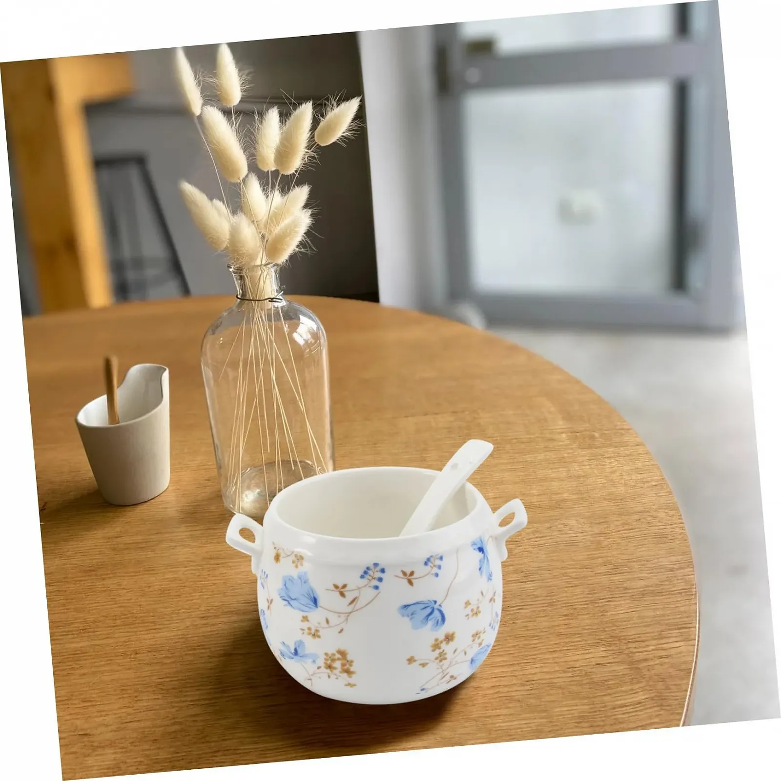 Кастрюля-жаровня керамическая Orchid Design с крышкой термостойкая с позолоченным узором, фото №7