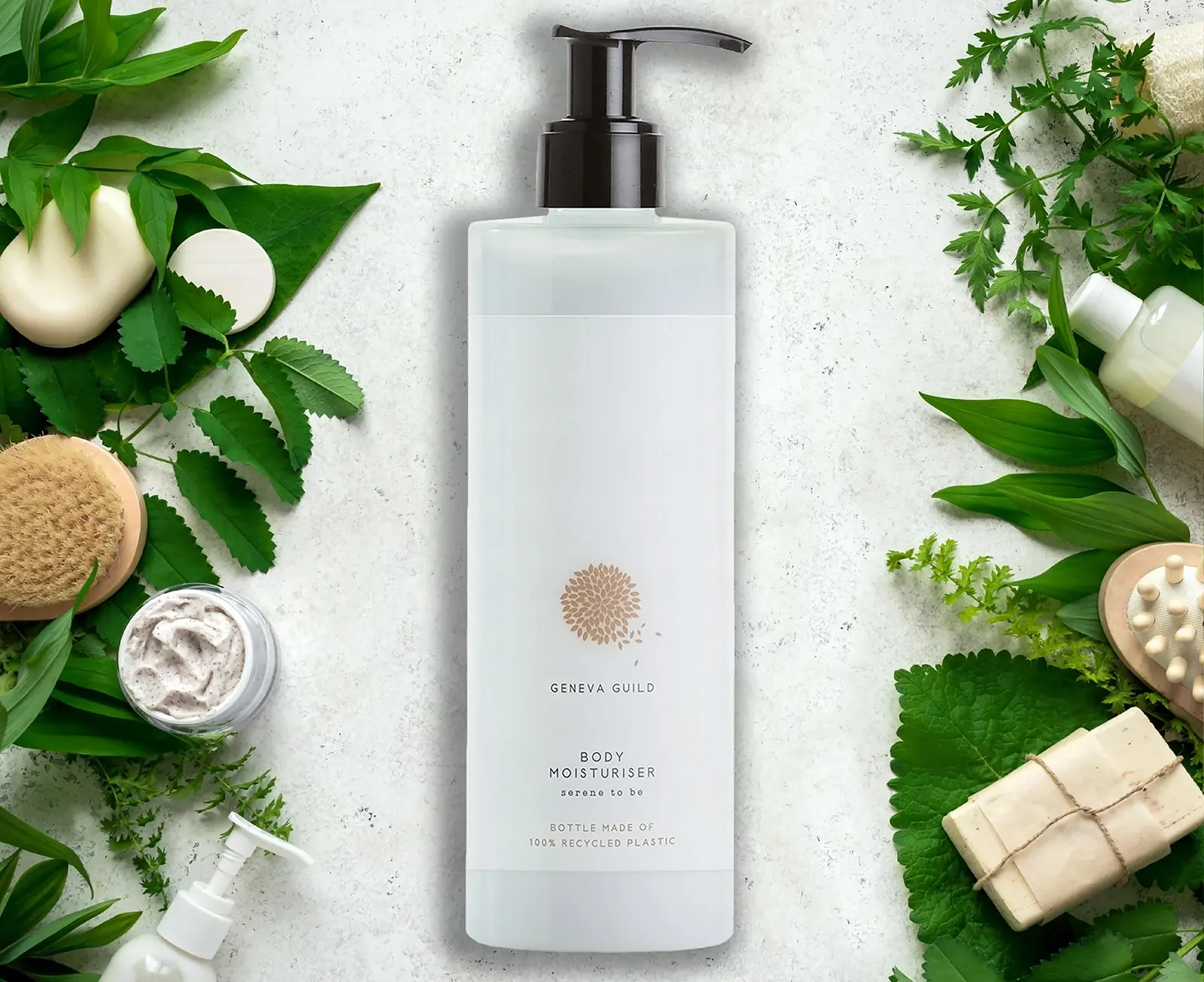 Лосьйон для тіла Geneva Guild з дозатором, 2 x 380 мл, фото №2