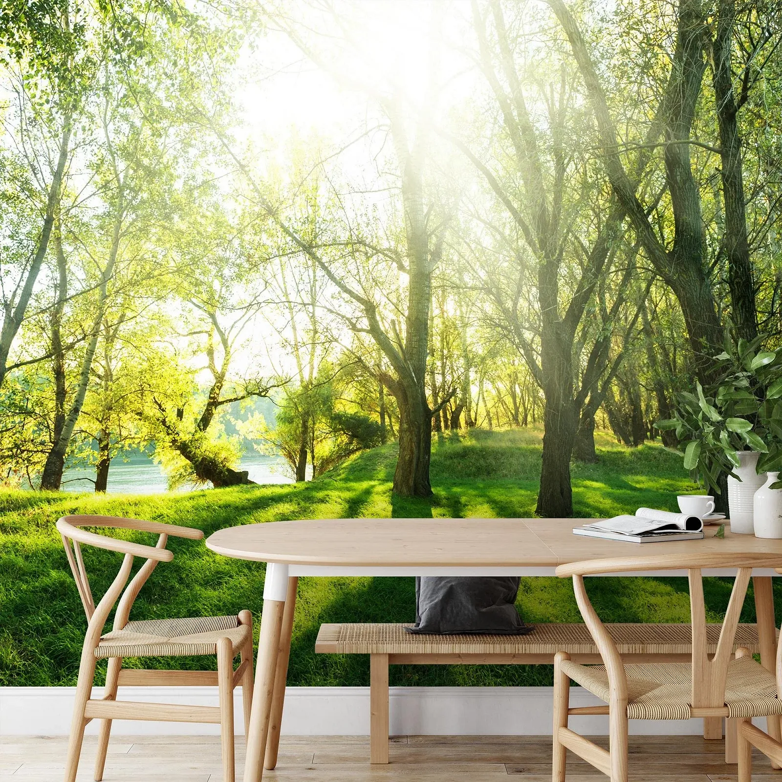 Фотошпалери Ліс 9080012a 396 x 280 см Флізелінові, фото №4