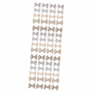 Подвеска для ногтей Mikinona Набор 150 шт. Ювелирные изделия с бриллиантами для ногтей, подвески-шармы для аксессуаров для ногтей, DIY украшения для ногтей, стразы для ногтей, металлические - Фото 1