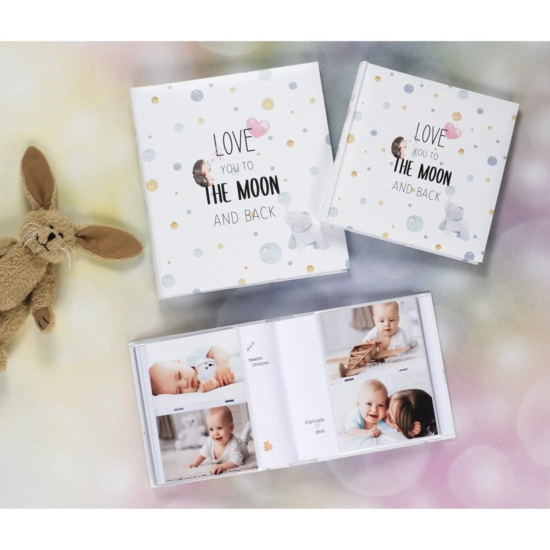 Альбом Hama Baby "To The Moon", дитячий фотоальбом з 60 сторінками для приблизно 240 фотографій, фото №7