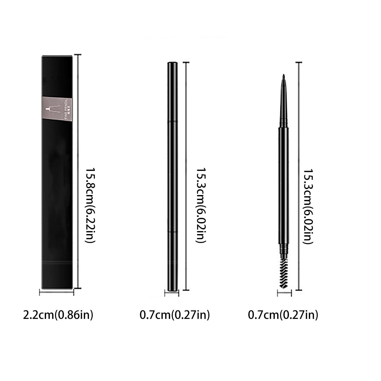 Олівець для макіяжу брів Micro Eyebrow Pencil Гелевий, фото №5