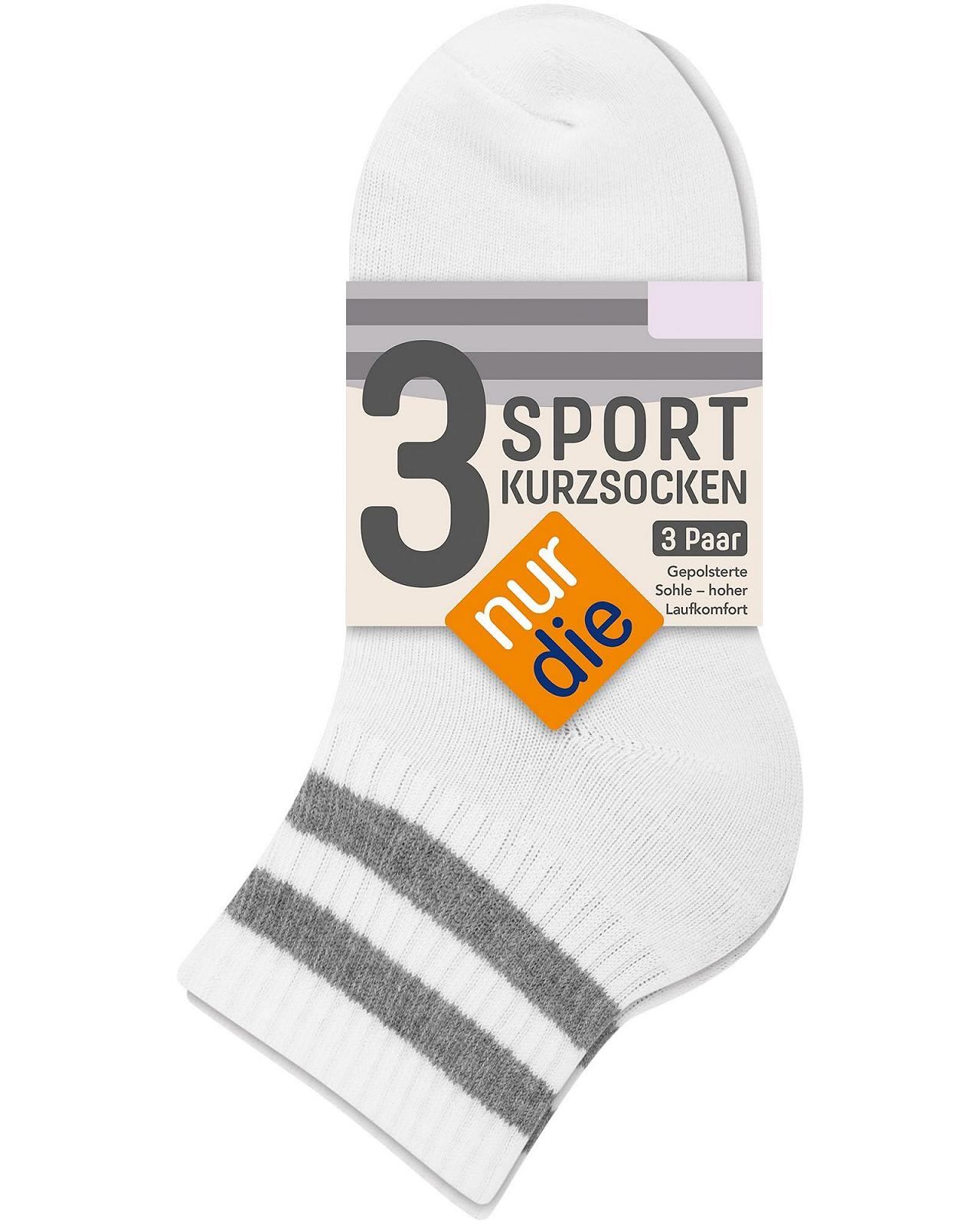 Шкарпетки Nur Die Ретро Теніс, 3 шт. Високі спортивні, фото №5