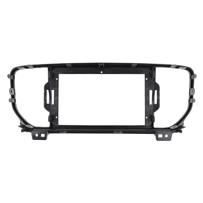 Переходная рамка 9 Lesko для KIA Sportage QL 2015-2018г./KX5 2016-2018г. Silver TK 0033 MB, фото №3