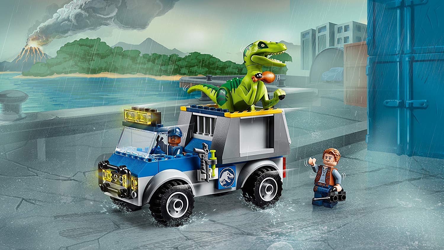 Игрушка LEGO Juniors Raptor Rescue Truck 10757 Entertainment, фото №5 Игрушка LEGO Juniors Raptor Rescue Truck 10757 Entertainment, фото №5
