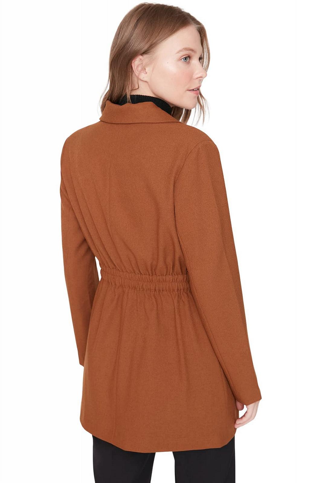 Жакет TRENDYOL стандартной посадки однотонный, фото №5 Жакет TRENDYOL стандартной посадки однотонный, фото №5