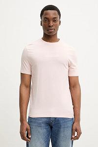 Мужская футболка Guess Jeans, Розовая, L - Фото 1