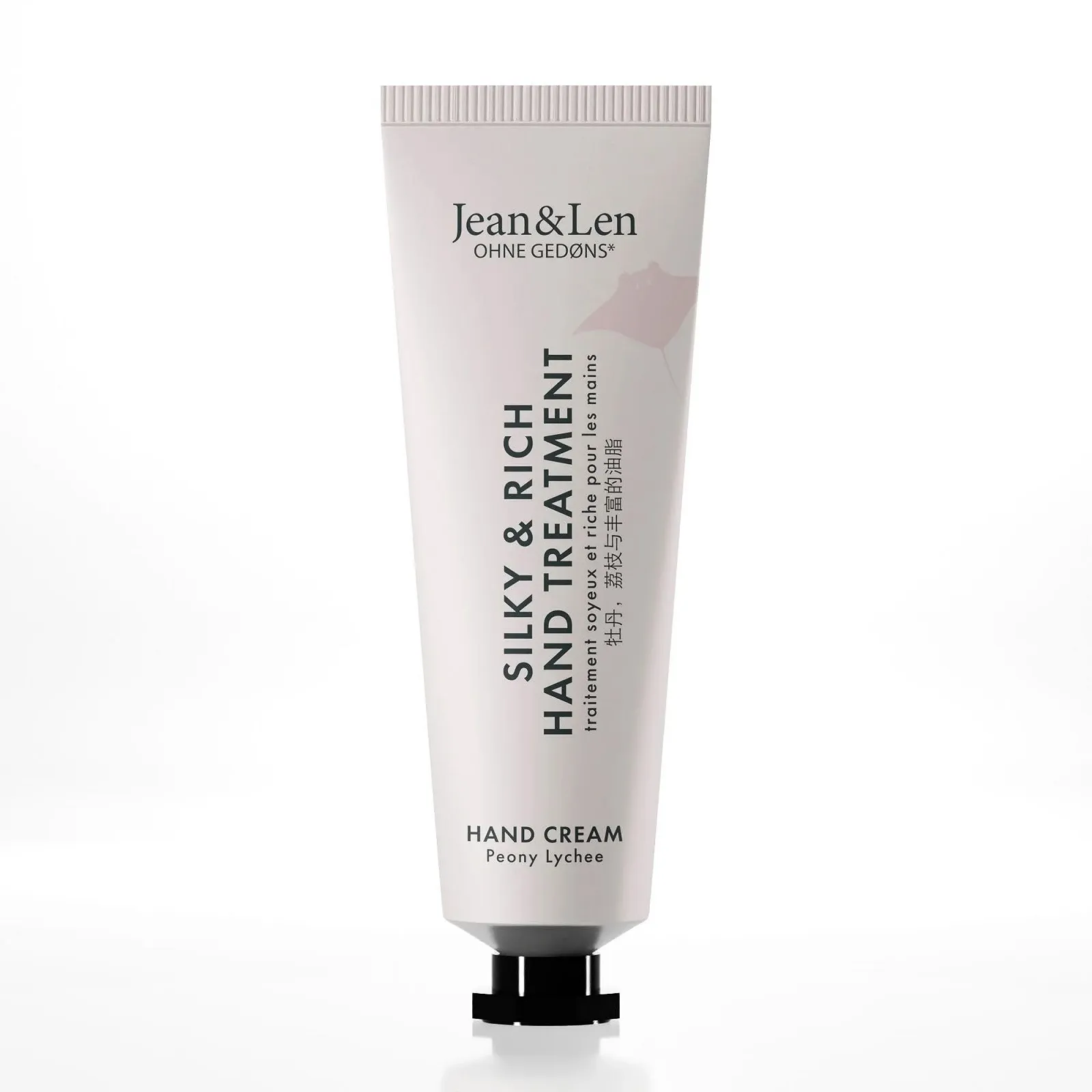Крем для рук Jean & Len Mini Silky & Rich Treatment Півонія & Лічі, 30 мл, фото №1