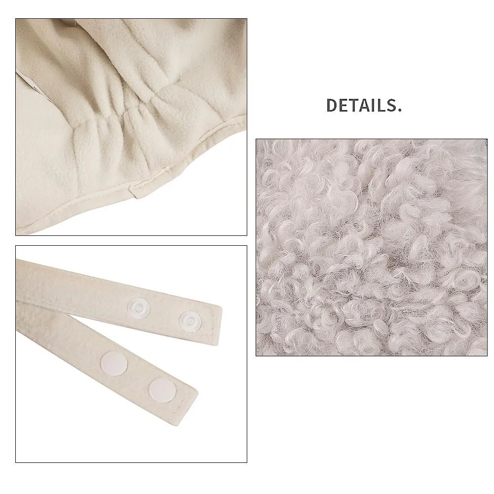 Зимняя шапка-ушанка для девочек, искусственная шерсть, ветрозащитная, фото №8 Зимняя шапка-ушанка для девочек, искусственная шерсть, ветрозащитная, фото №8