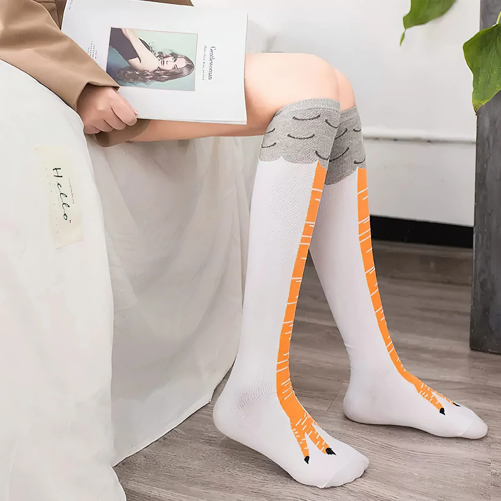 Гольфы Куриные Лапки 3 Пары, фото №5