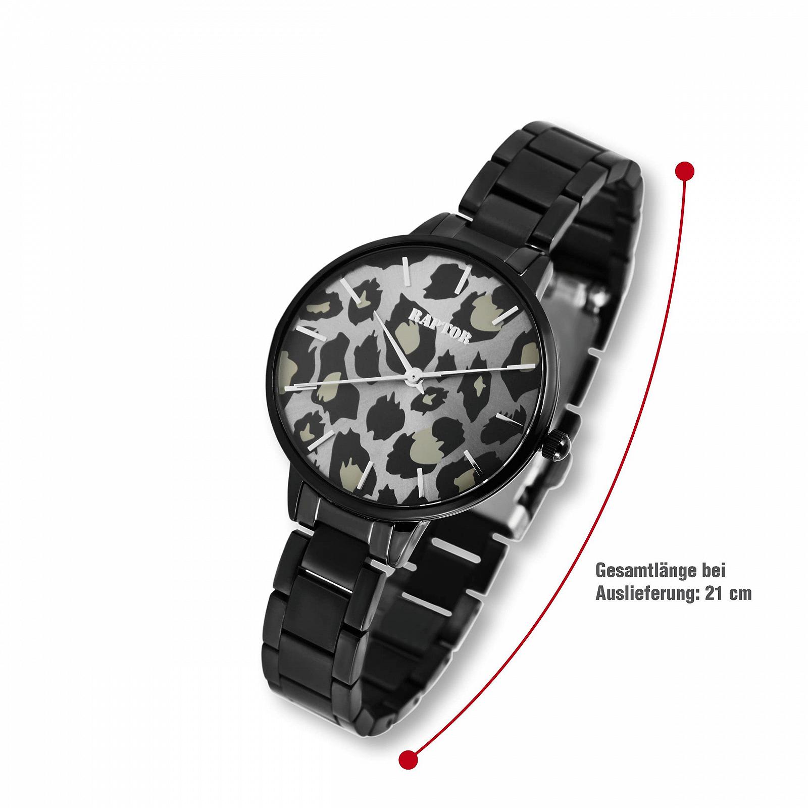 Жіночий годинник Raptor Leo Print Animal RA10186, фото №5 Жіночий годинник Raptor Leo Print Animal RA10186, фото №5