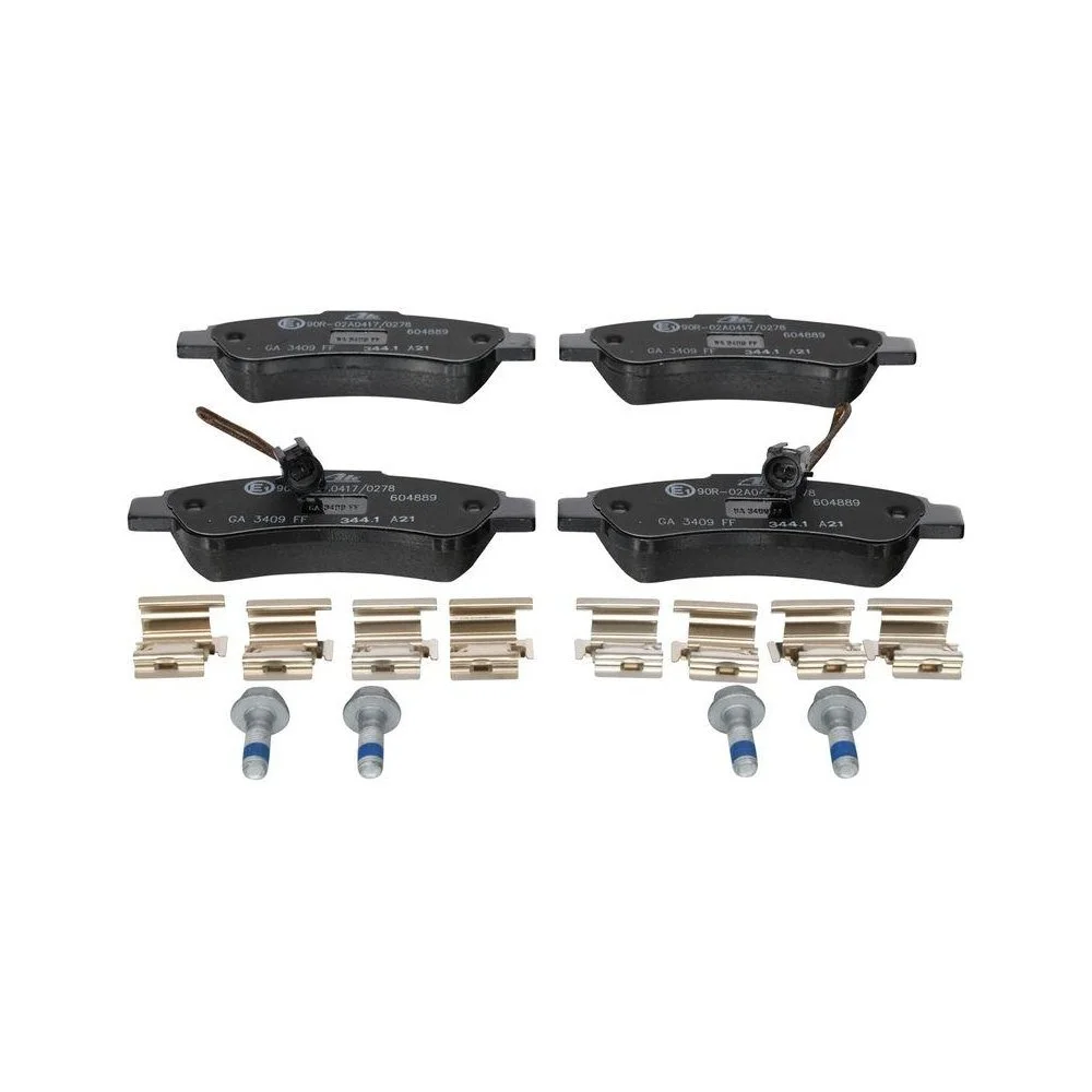 Комплект гальмівних колодок, дискове гальмо ATE 13.0460-4889.2 для CITROËN FIAT OPEL PEUGEOT, фото №1 Комплект гальмівних колодок, дискове гальмо ATE 13.0460-4889.2 для CITROËN FIAT OPEL PEUGEOT, фото №1