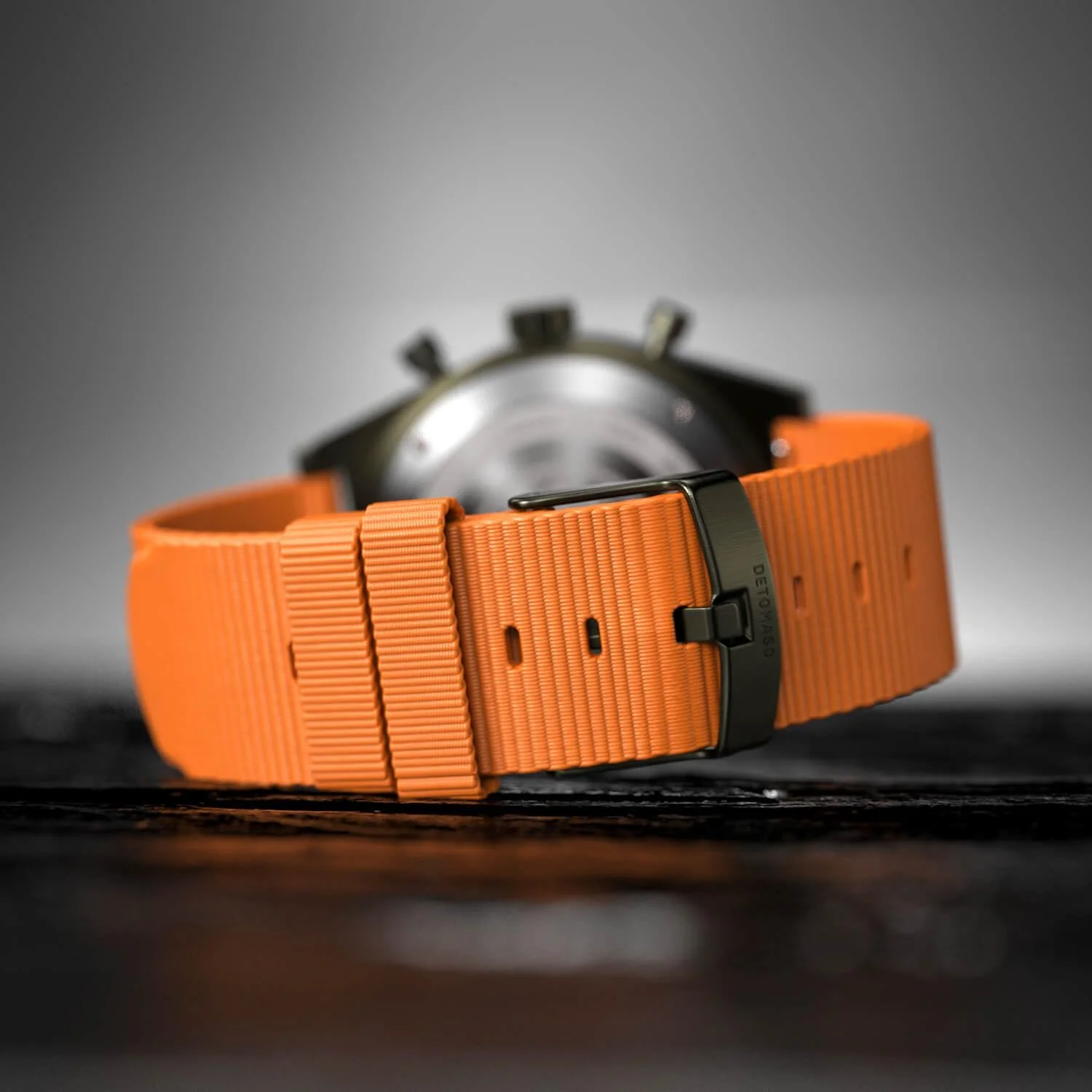 Чоловічий Годинник Хронограф DeTomaso D10 Olive Orange Аналоговий Кварцовий, фото №6 Чоловічий Годинник Хронограф DeTomaso D10 Olive Orange Аналоговий Кварцовий, фото №6