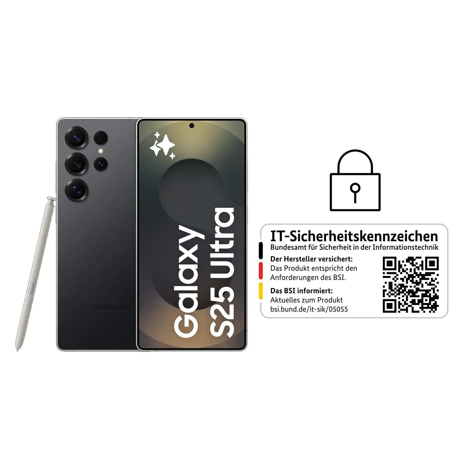 Смартфон Samsung Galaxy S25 Ultra Enterprise Edition Including S Pen AI 12 GB RAM 256 GB Memory Silver Shadow, фото №2 Смартфон Samsung Galaxy S25 Ultra Enterprise Edition Including S Pen AI 12 GB RAM 256 GB Memory Silver Shadow, фото №2