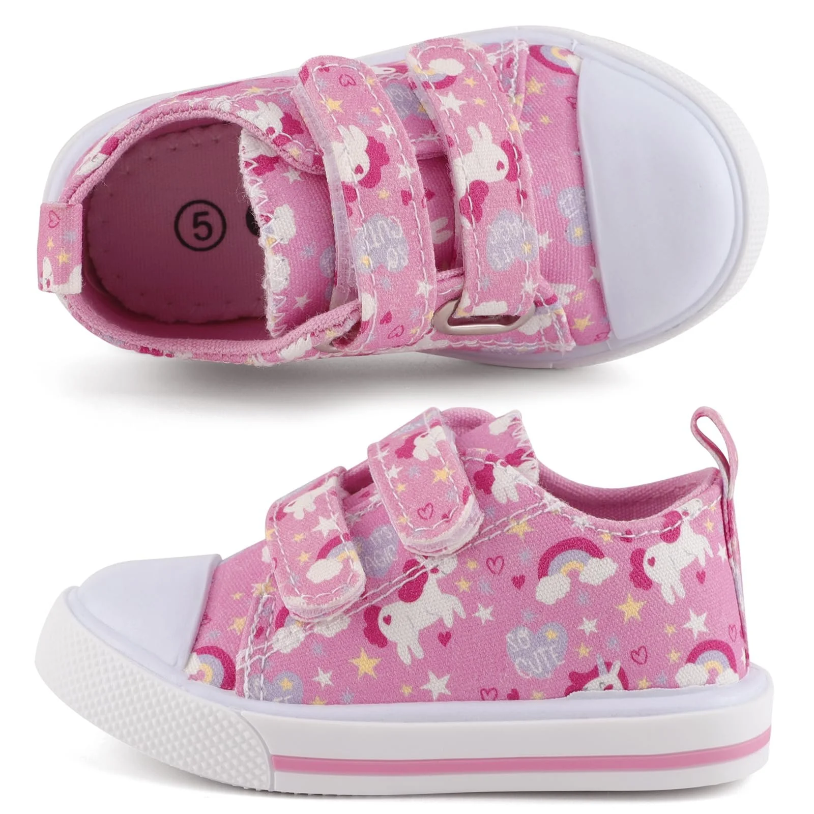 1-5 років Дитячі полотняні кеди для дівчаток Модні, фото №6