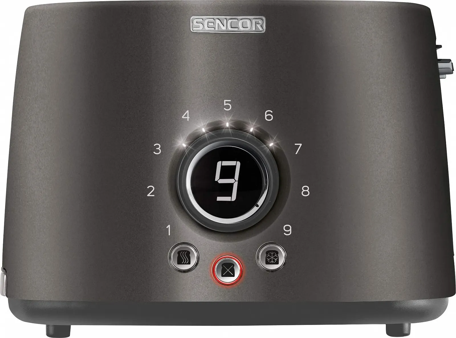 Тостер Sencor STS6058BK STS 605 Нержавіюча сталь, Чорний, фото №2