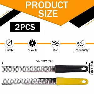 Набір кухонних терок 2 шт, для пармезану, лимона synthetic.ua - Фото 1