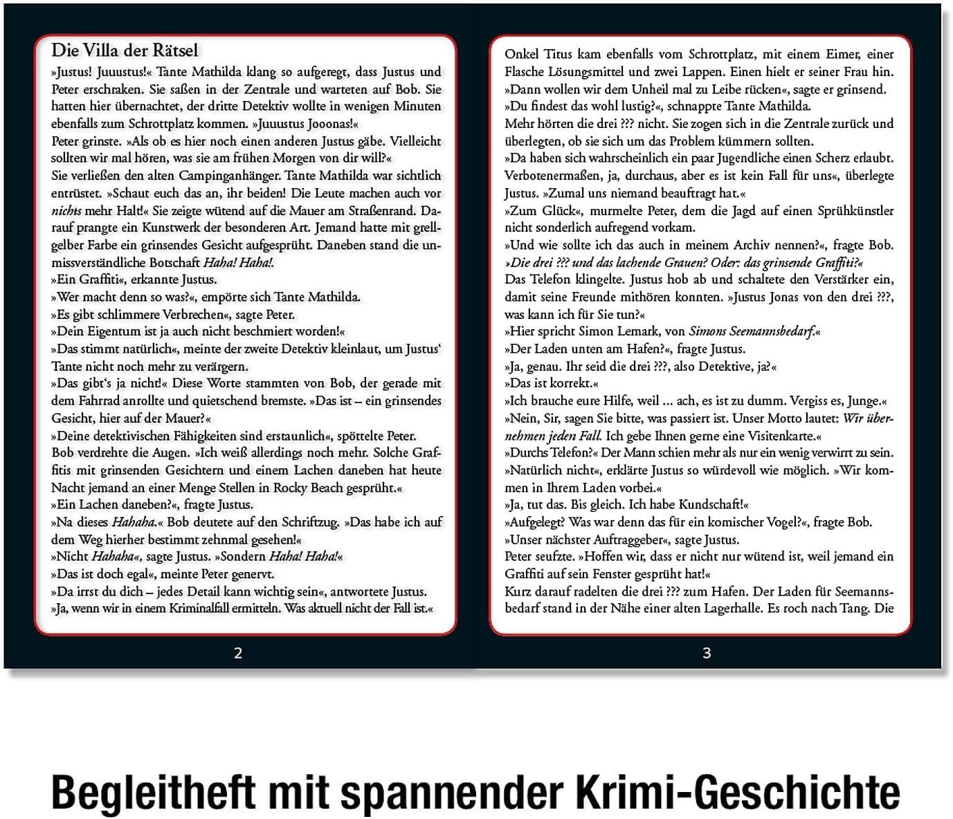 Детективный пазл KOSMOS The Three ??? 697976 Villa of Riddles Светящийся в темноте 300 деталей с УФ-лампой, фото №4 Детективный пазл KOSMOS The Three ??? 697976 Villa of Riddles Светящийся в темноте 300 деталей с УФ-лампой, фото №4