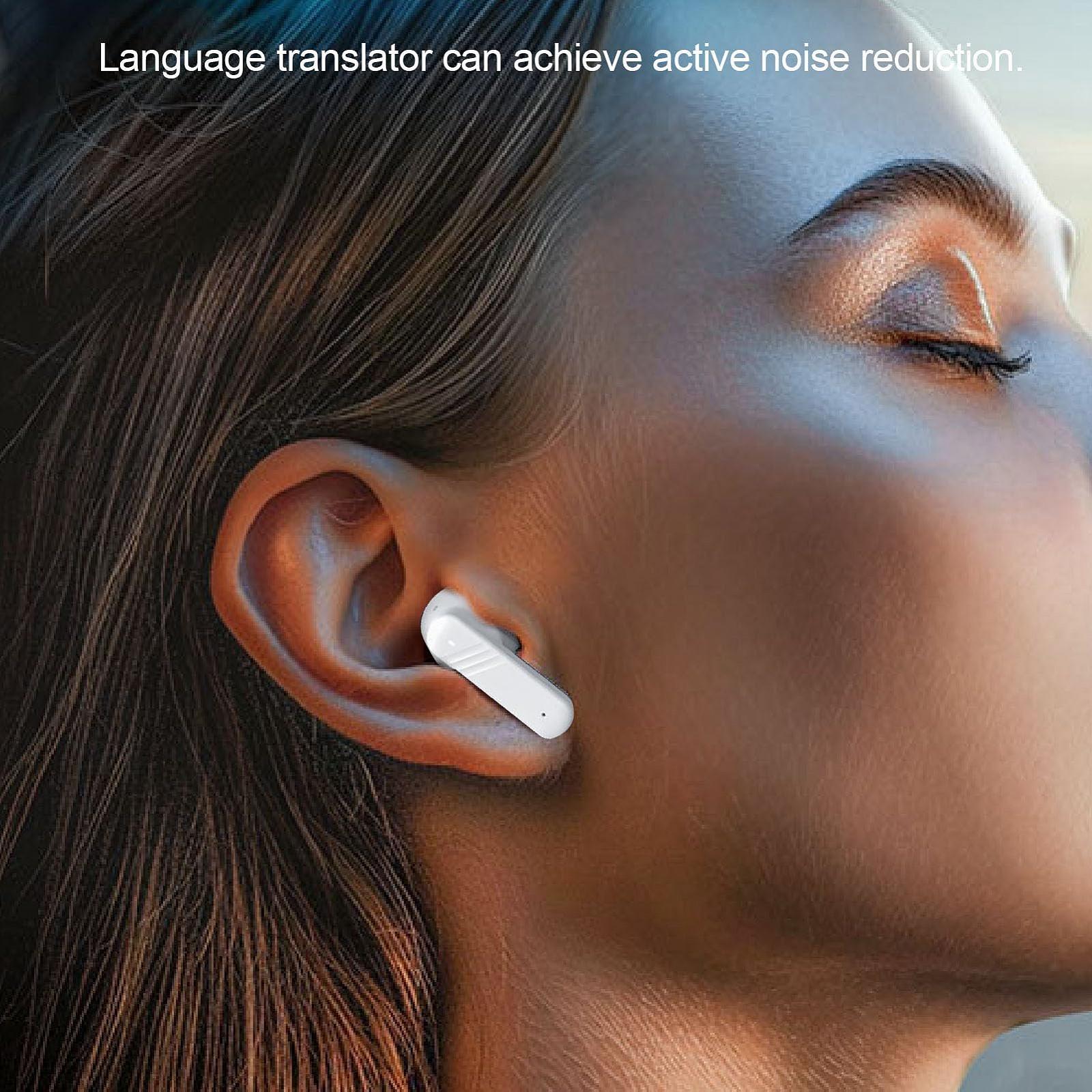 Навушники-перекладачі голосу в реальному часі, 80 мов онлайн-перекладу, двосторонній, фото №4