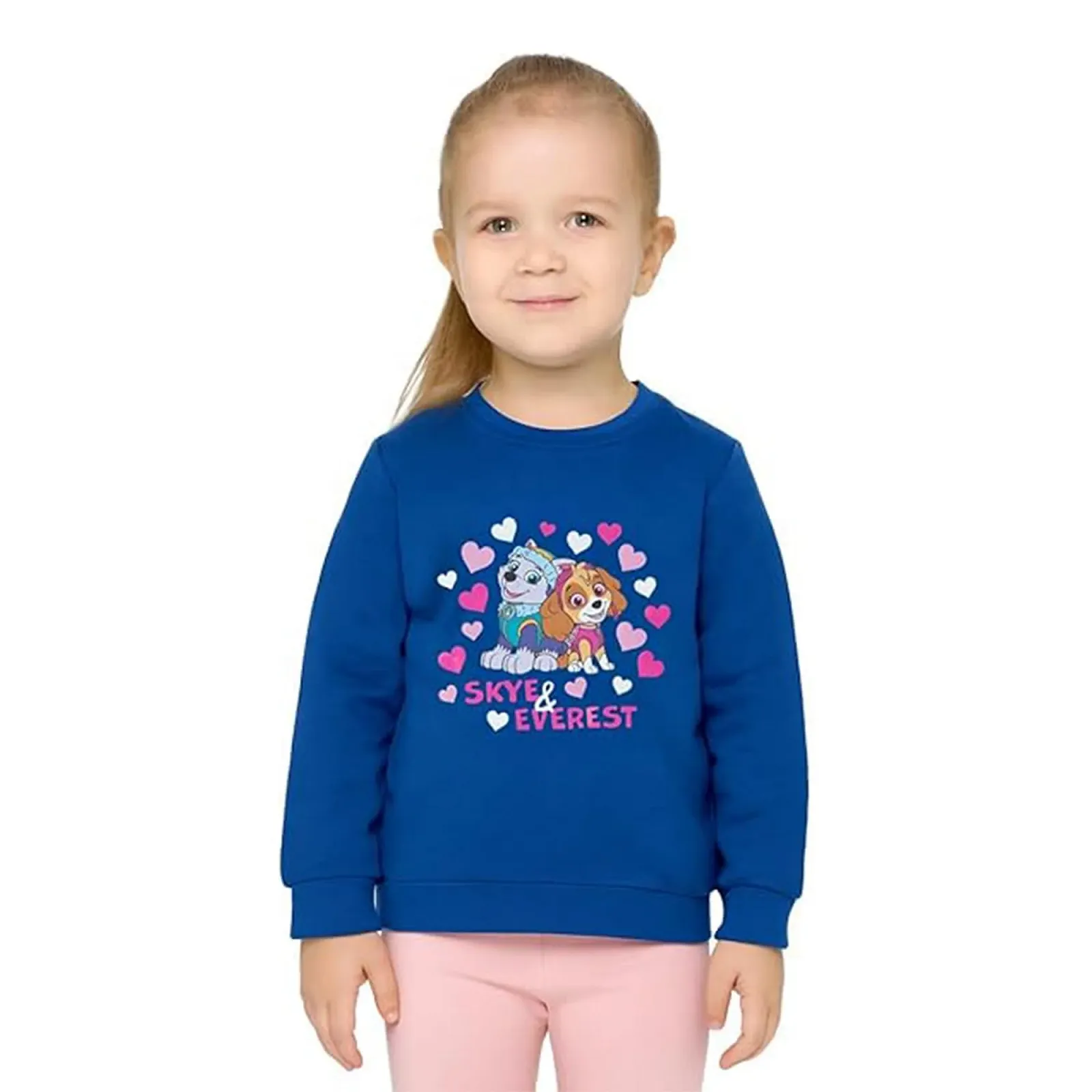 Світшот United Labels Paw Patrol Skye & Everest для дівчат Блакитний, фото №1